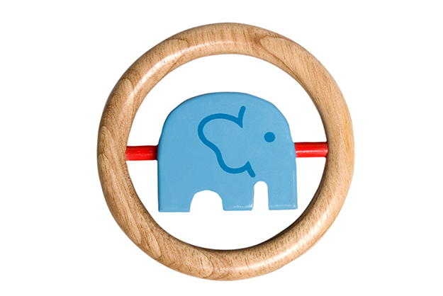 Africa elefante azul giratorio